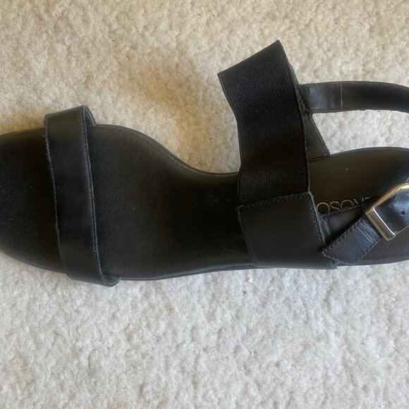 Aerosoles sandals, black leather size 9.5 - Picture 3 of 7